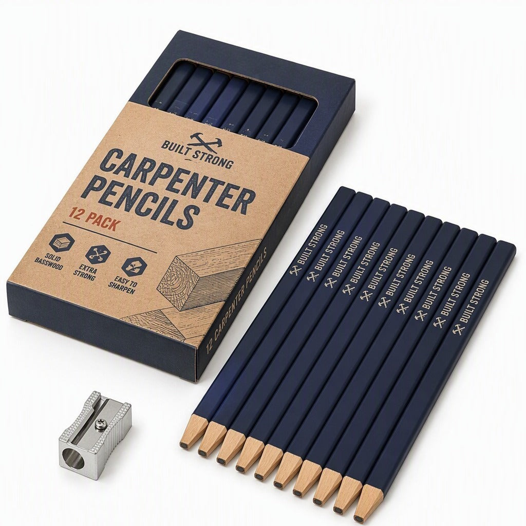 Carpenter's Pencil Set 12-Pack