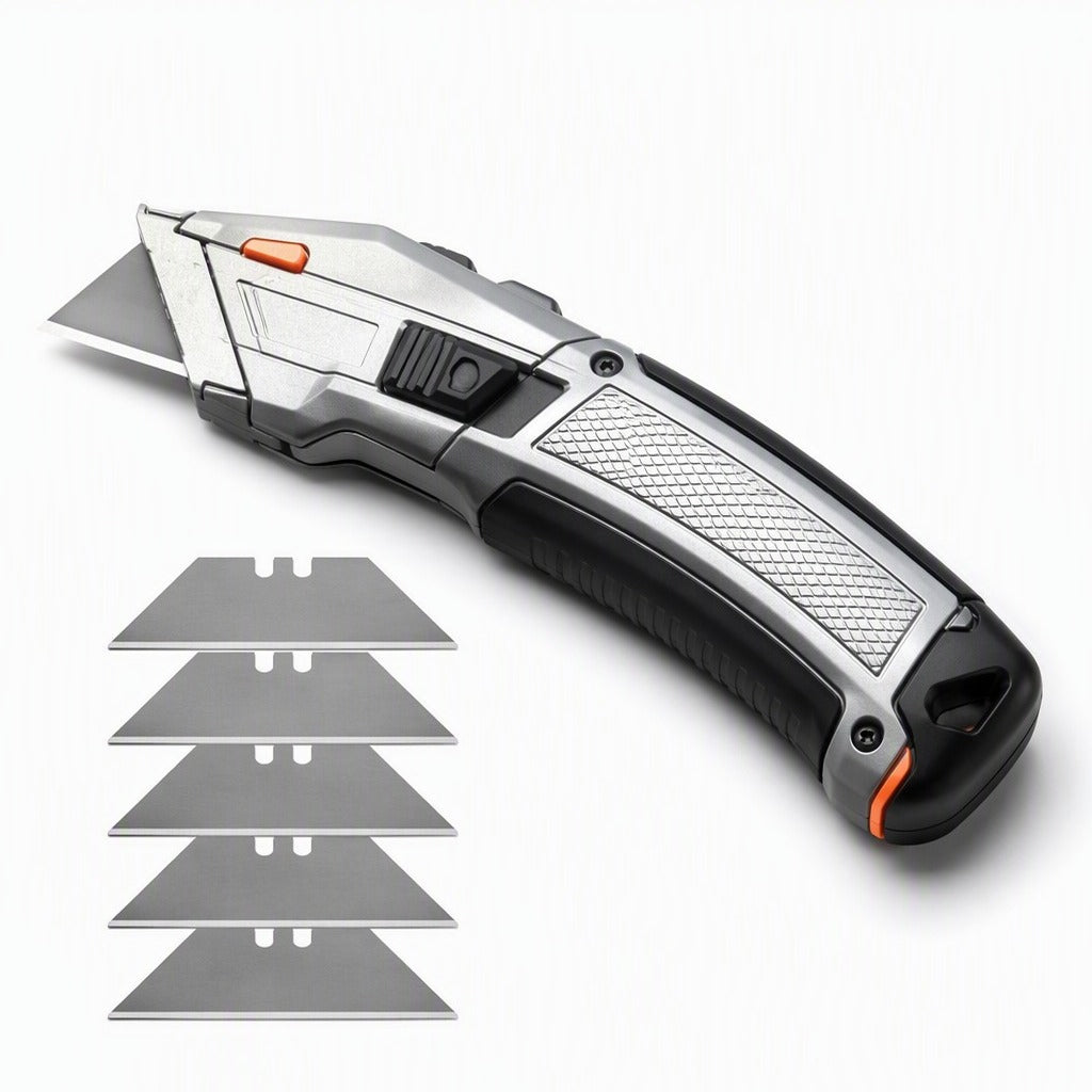 Utility Knife with 5 Blades